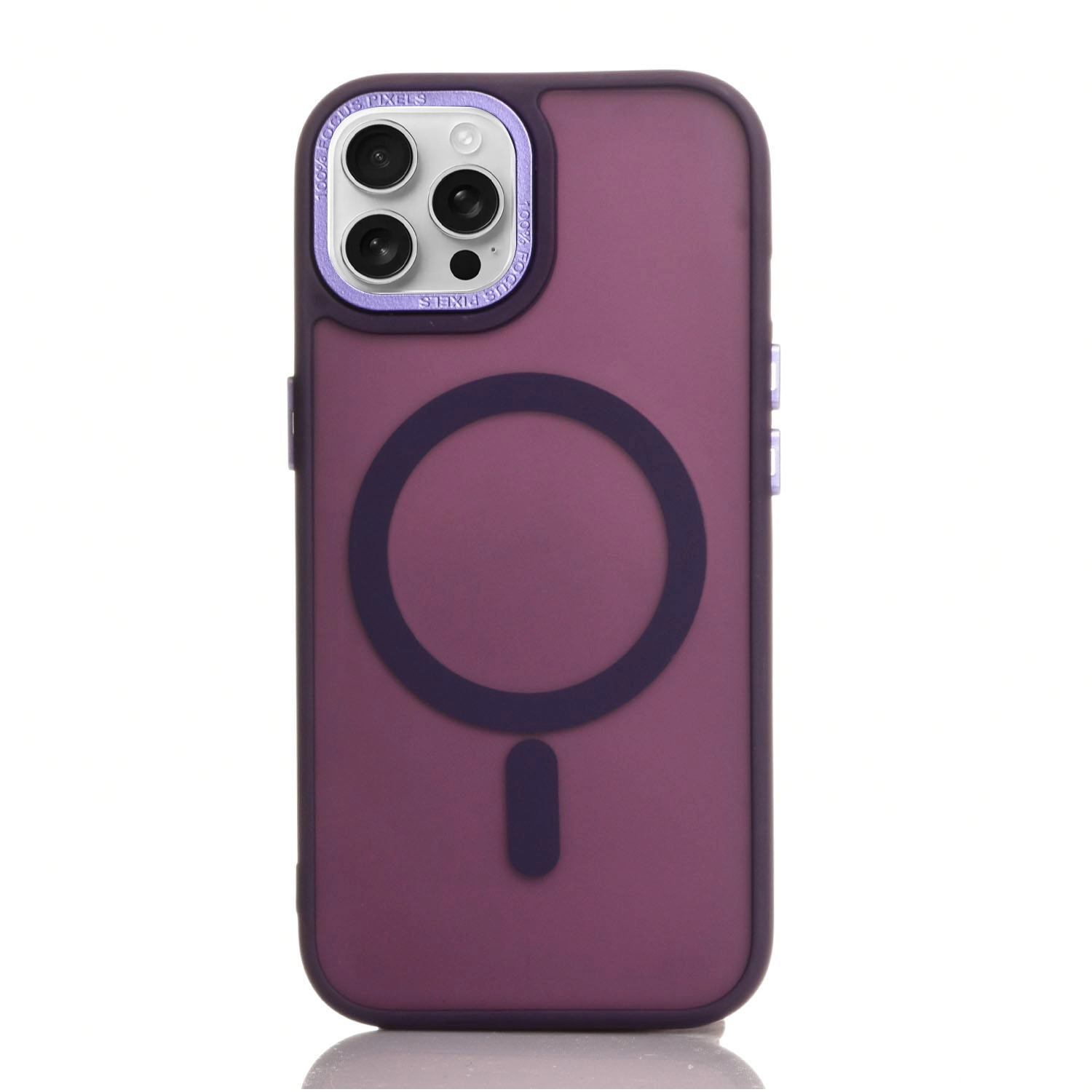 Maskica za iPhone 16 Pro "Premium Magnet Case" - Tamno ljubičasta Maskica za iPhone 16 Pro "Premium Magnet Case" - Tamno ljubičasta