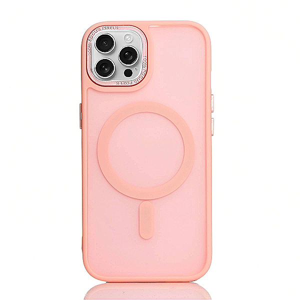 Maskica za iPhone 16 Pro Max "Premium Magnet Case" - Pastelno roza
