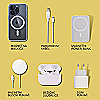 6u1 Paket za iPhone 15 Pro Max -  bežično punjenje