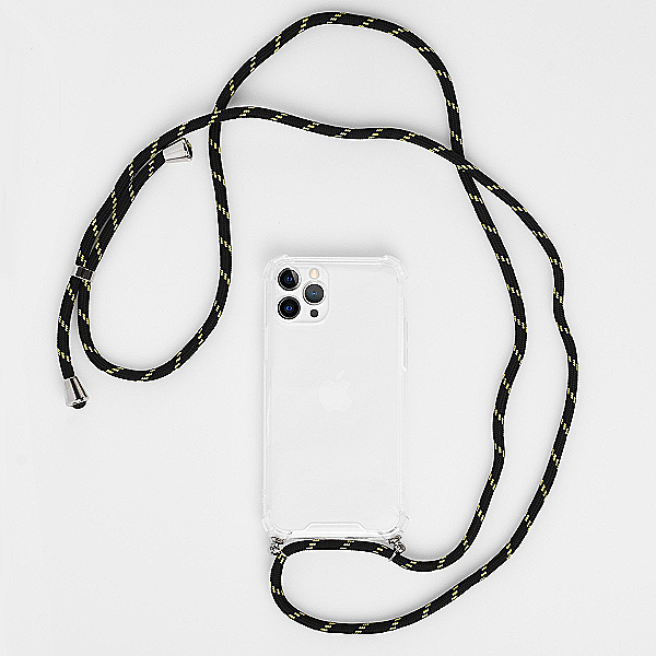 Maskica za iPhone X / iPhone XS "Cord Anti Shock Case" - Crna / zelena #6