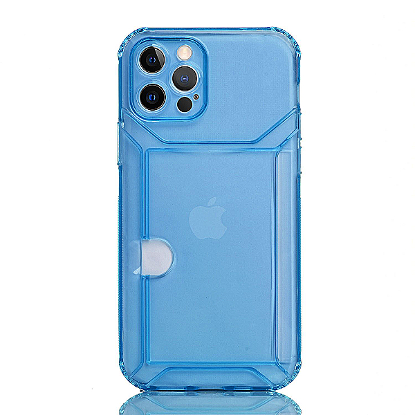 Maskica za iPhone 13 Pro "Color No More Wallet" - Plava