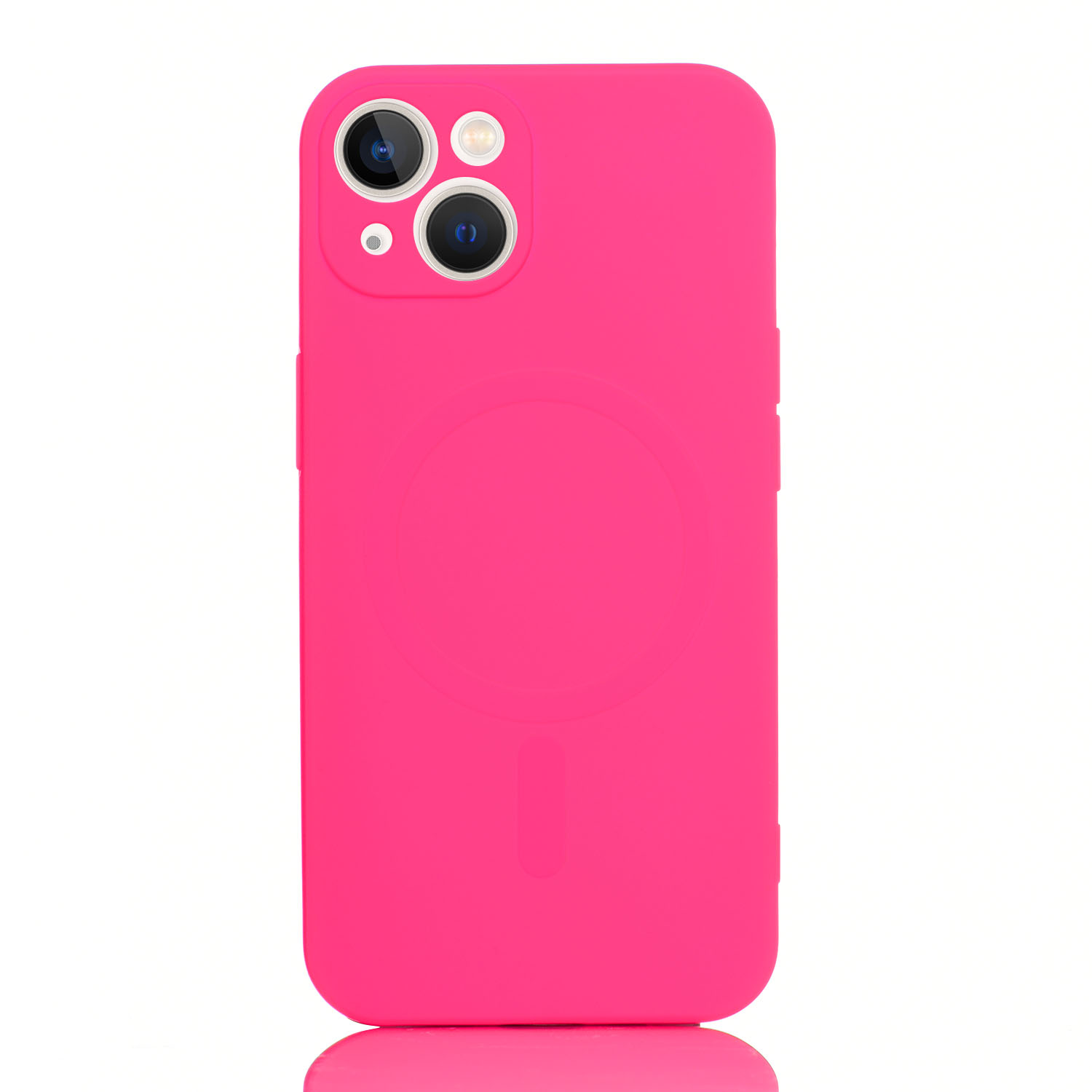 Maskica za iPhone 13 "Color Magnet Case" - Fluorescentno roza