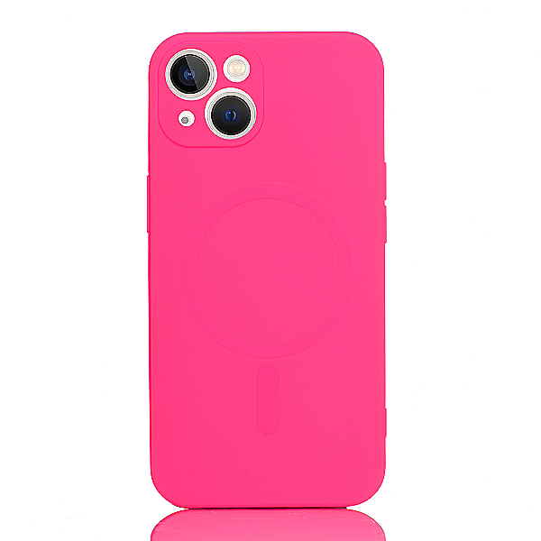 Maskica za iPhone 13 "Color Magnet Case" - Fluorescentno roza