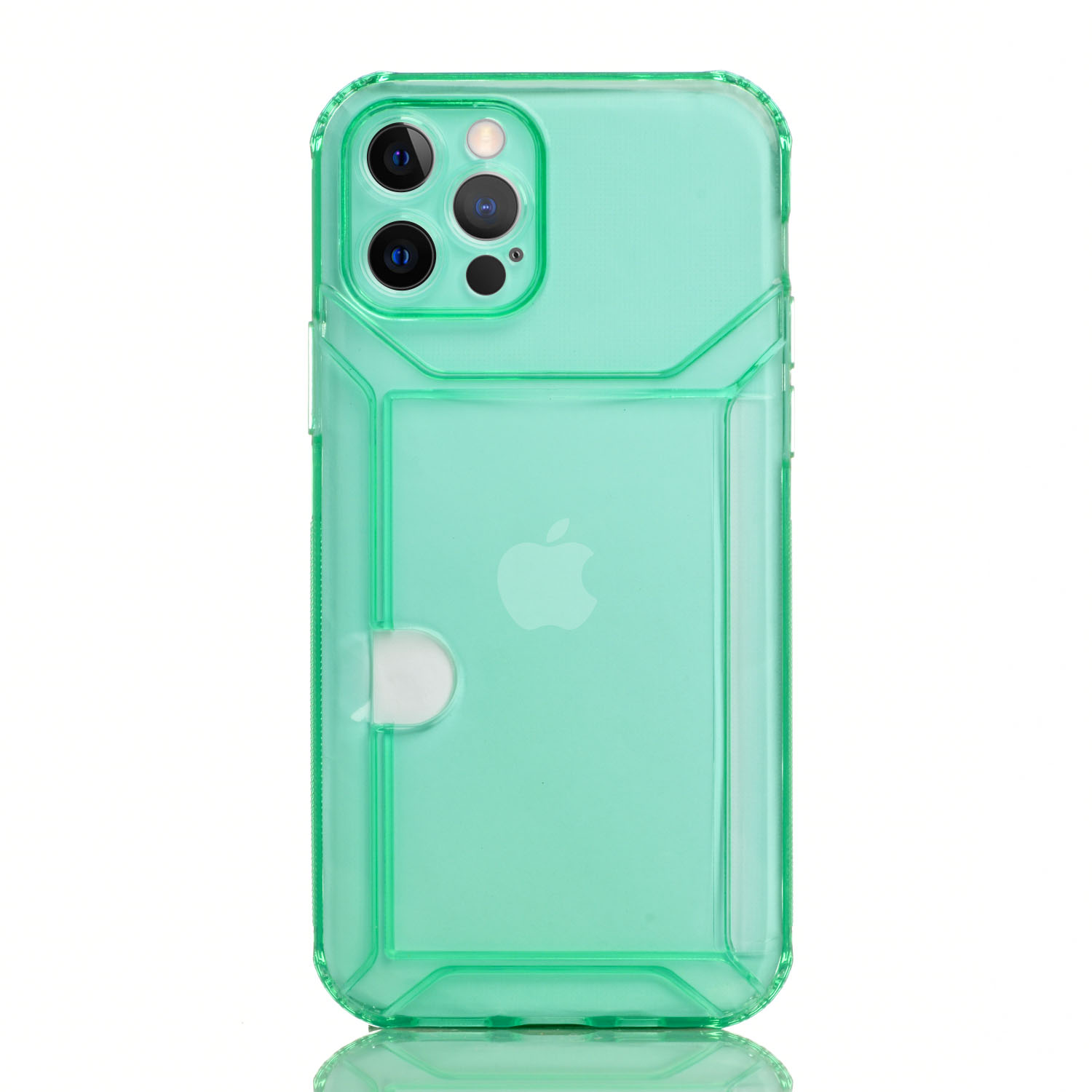 Maskica za iPhone 14 "Color No More Wallet" - Zelena
