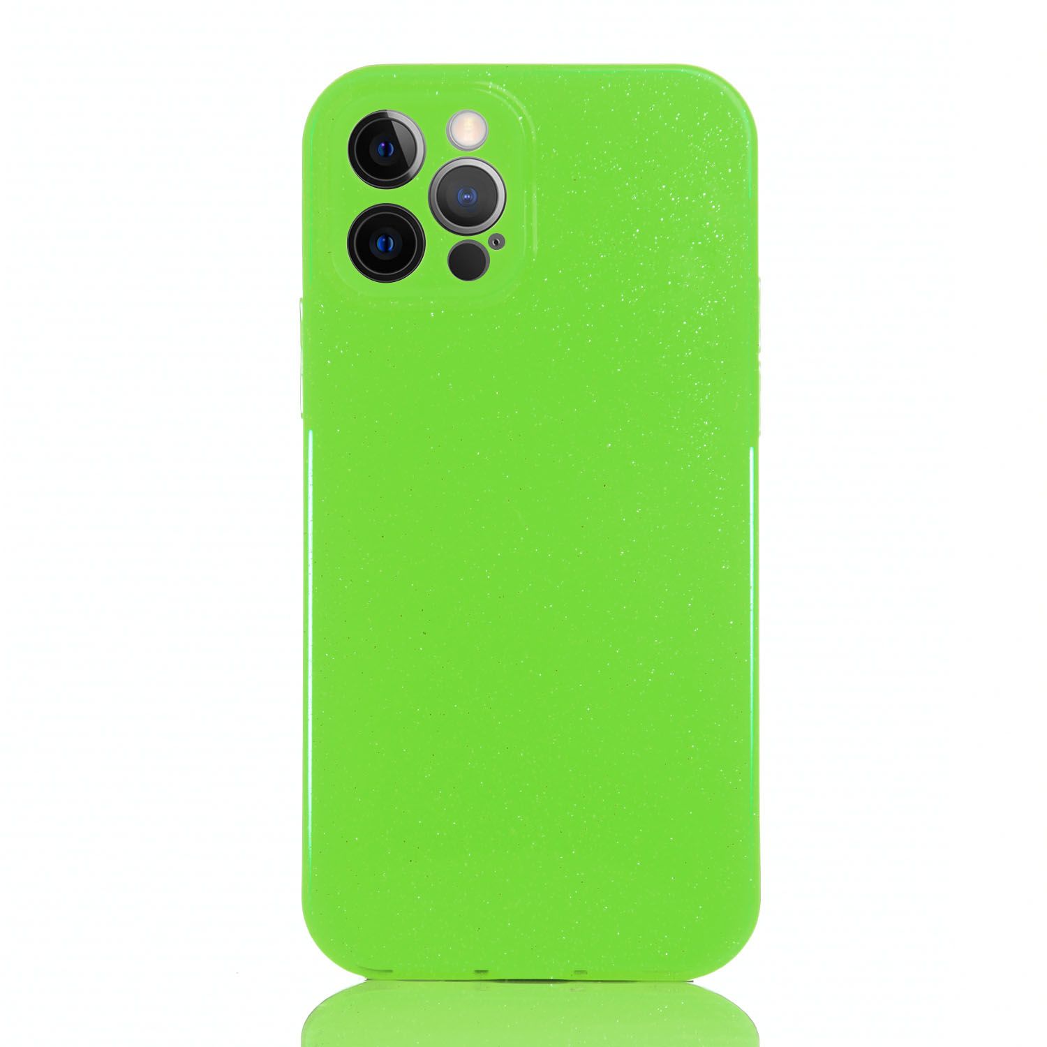 Maskica za iPhone 14 Pro "Color Sparkle" - Zelena