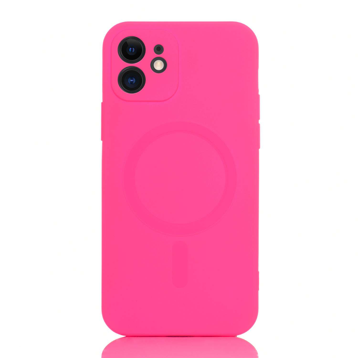 Maskica za iPhone 11 "Color Magnet Case" - Fluorescentno roza
