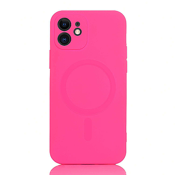 Maskica za iPhone 11 "Color Magnet Case" - Fluorescentno roza