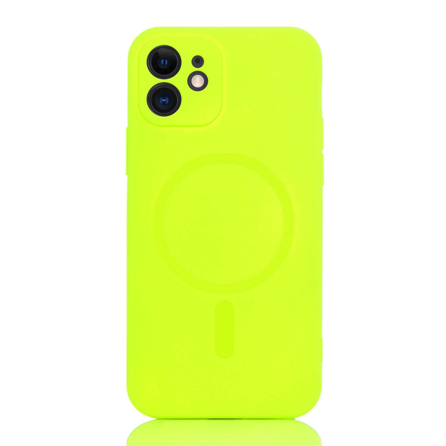 Maskica za iPhone 11 "Color Magnet Case" - Fluorescentno žuta