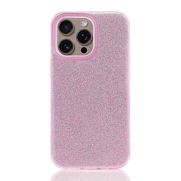 Maskica za iPhone 16 Pro "Diamonds Are Forever" - Roza