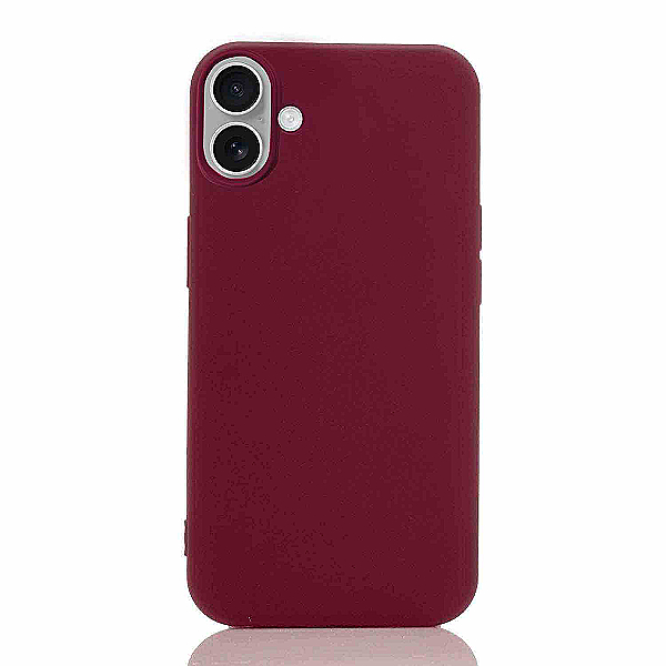 Maskica za iPhone 16e "One Color Rhapsody" - Bordo