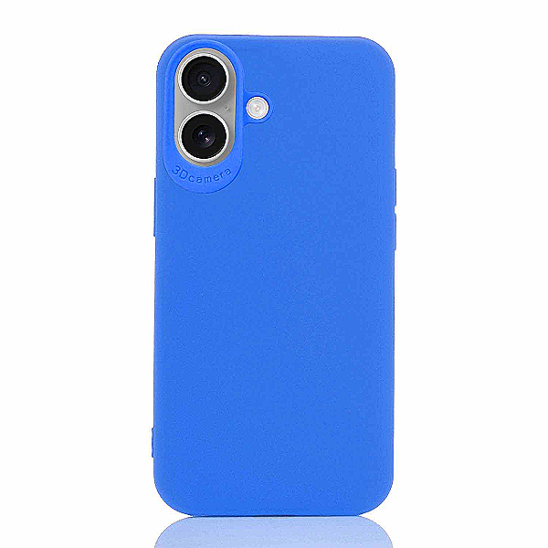 Maskica za iPhone 16 Plus "Back To Basics" - Plava