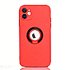 Maskica za iPhone 11 "Ring Color Case" - Crvena / crna
