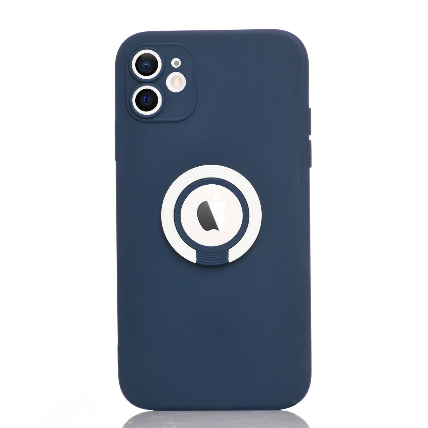 Maskica za iPhone 11 "Ring Color Case" - Tamno plava / bijela Maskica za iPhone 11 "Ring Color Case" - Tamno plava / bijela