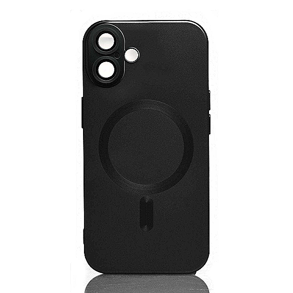 Maskica za iPhone 17 "Metalic Magnet Case" - Crna