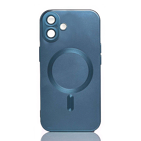 Maskica za iPhone 17 "Metalic Magnet Case" - Tamno plava