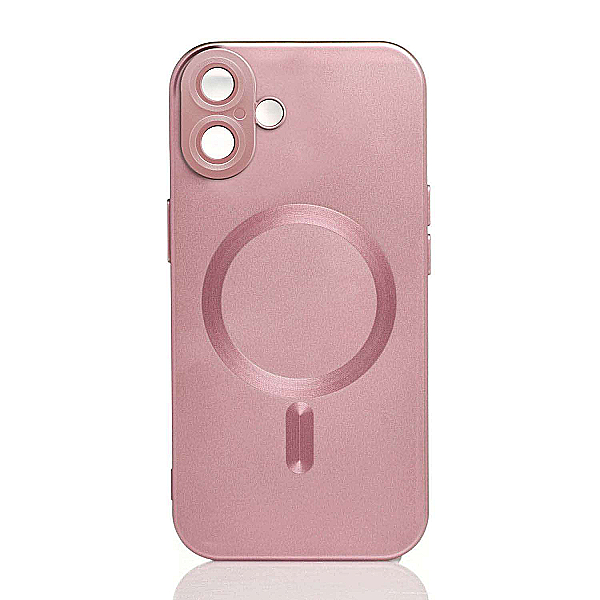 Maskica za iPhone 17 Pro "Metalic Magnet Case" - Roza