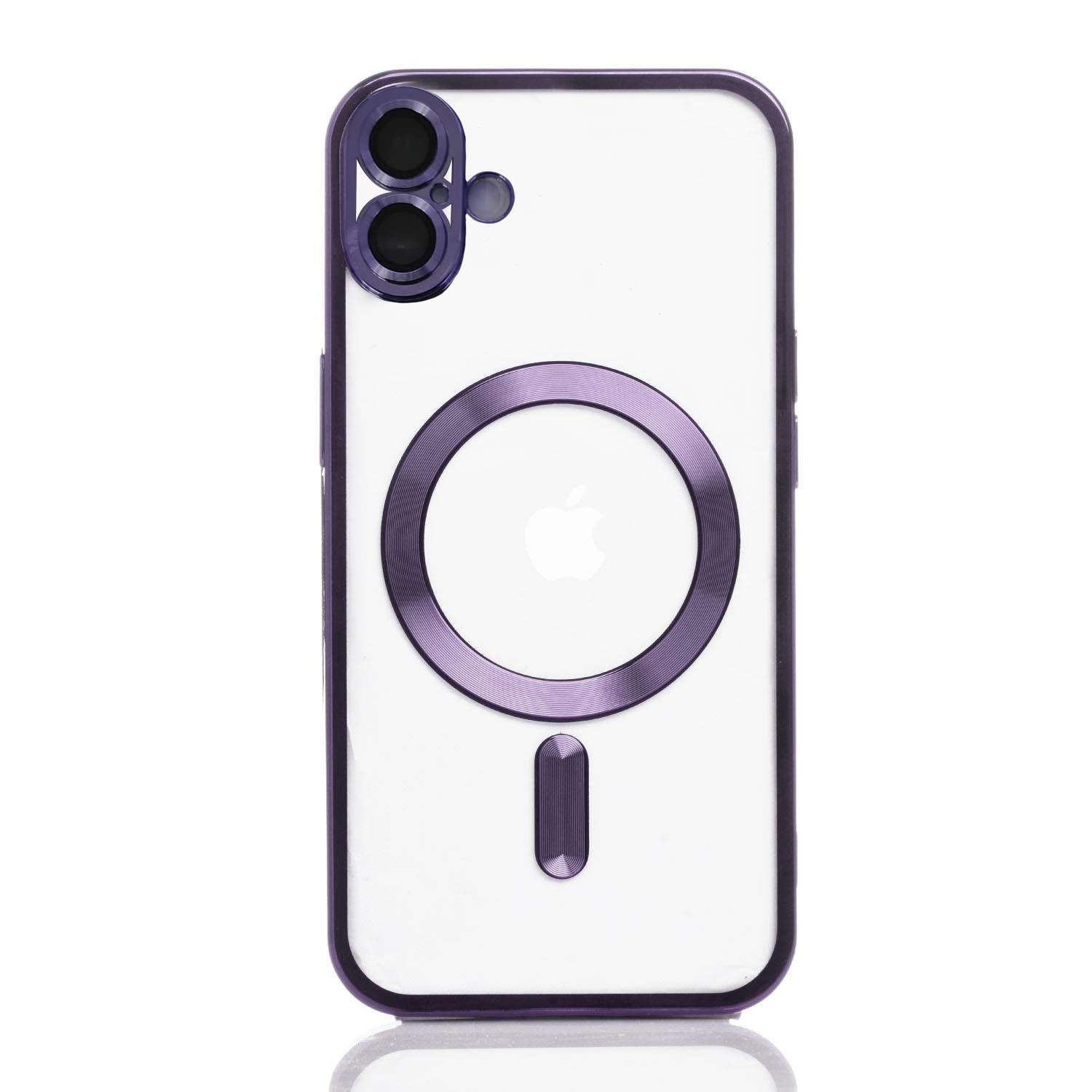 Maskica za iPhone 17 "Magnet Transparent Case" - Ljubičasta Maskica za iPhone 17 "Magnet Transparent Case" - Ljubičasta