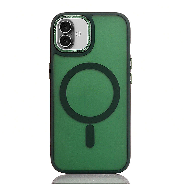 Maskica za iPhone 16 "Premium Magnet Case" - Smaragdno zelena