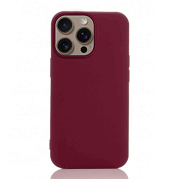 Maskica za iPhone 16 Pro Max "One Color Rhapsody" - Bordo
