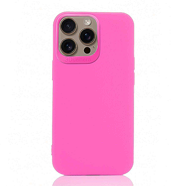 Maskica za iPhone 16 Pro Max "Back To Basics" - Fluorescentno roza