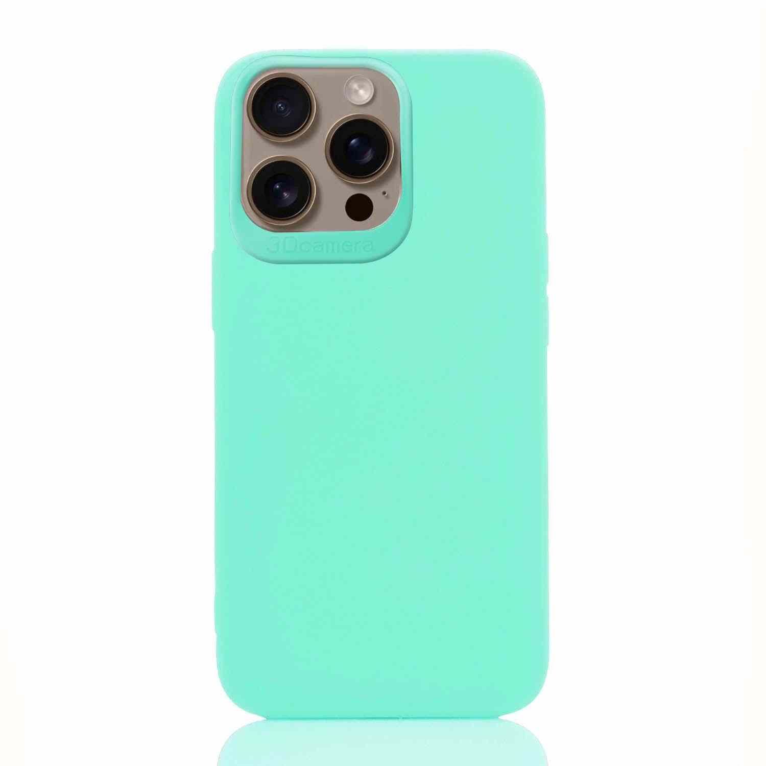 Maskica za iPhone 16 Pro Max "Back To Basics" - Tirkizno zelena Maskica za iPhone 16 Pro Max "Back To Basics" - Tirkizno zelena