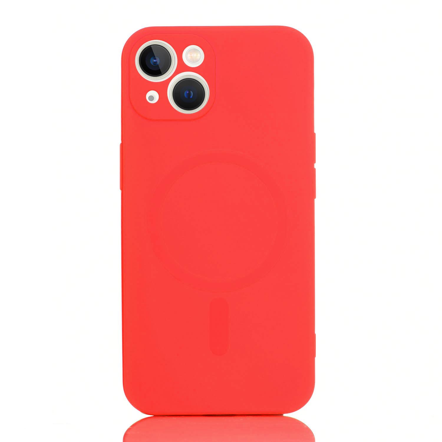 Maskica za iPhone 15 "Color Magnet Case" - Crvena