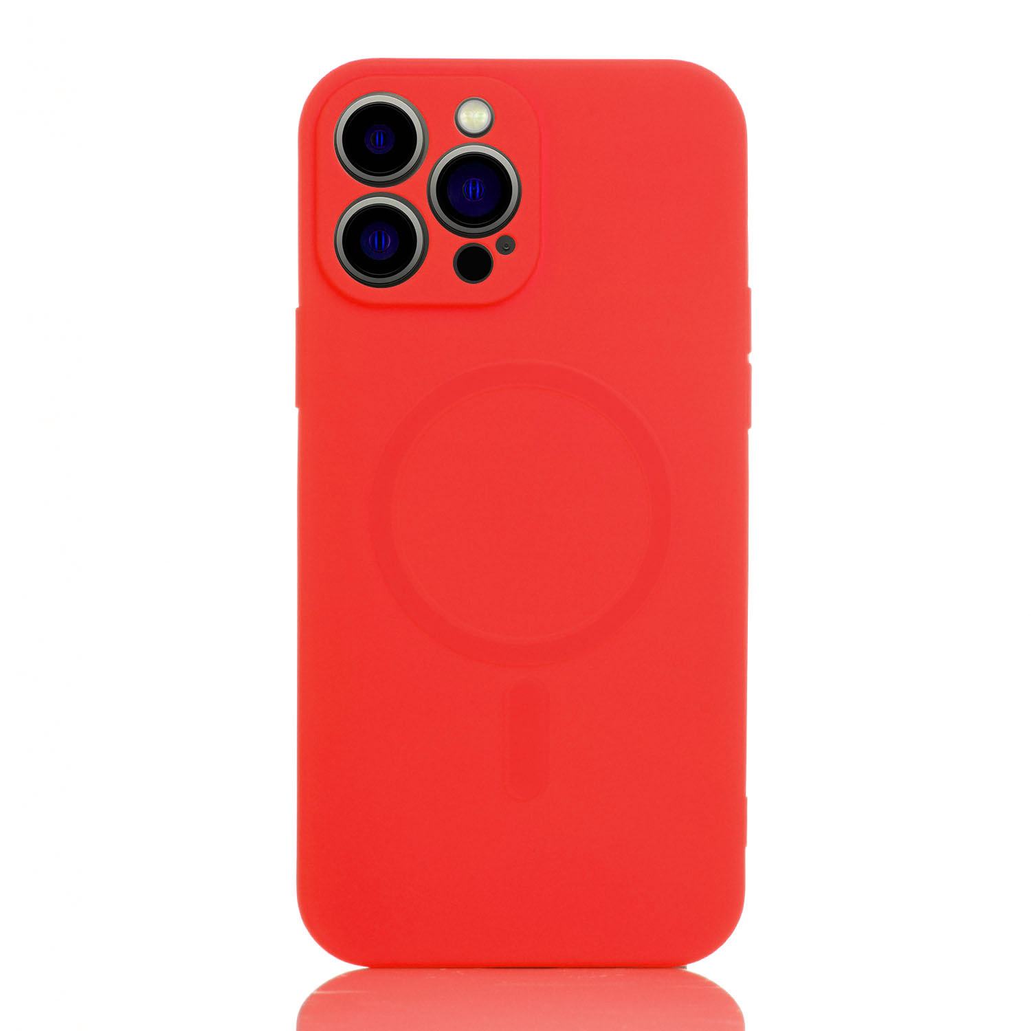 Maskica za iPhone 15 Pro "Color Magnet Case" - Crvena