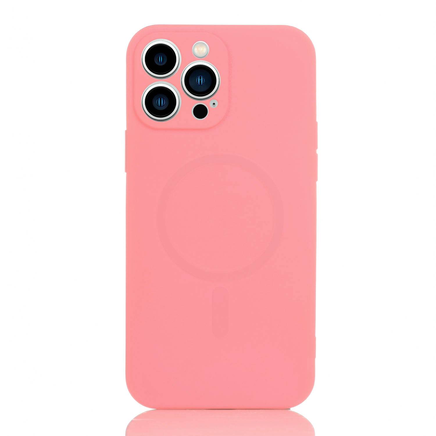Maskica za iPhone 15 Pro "Color Magnet Case" - Roza