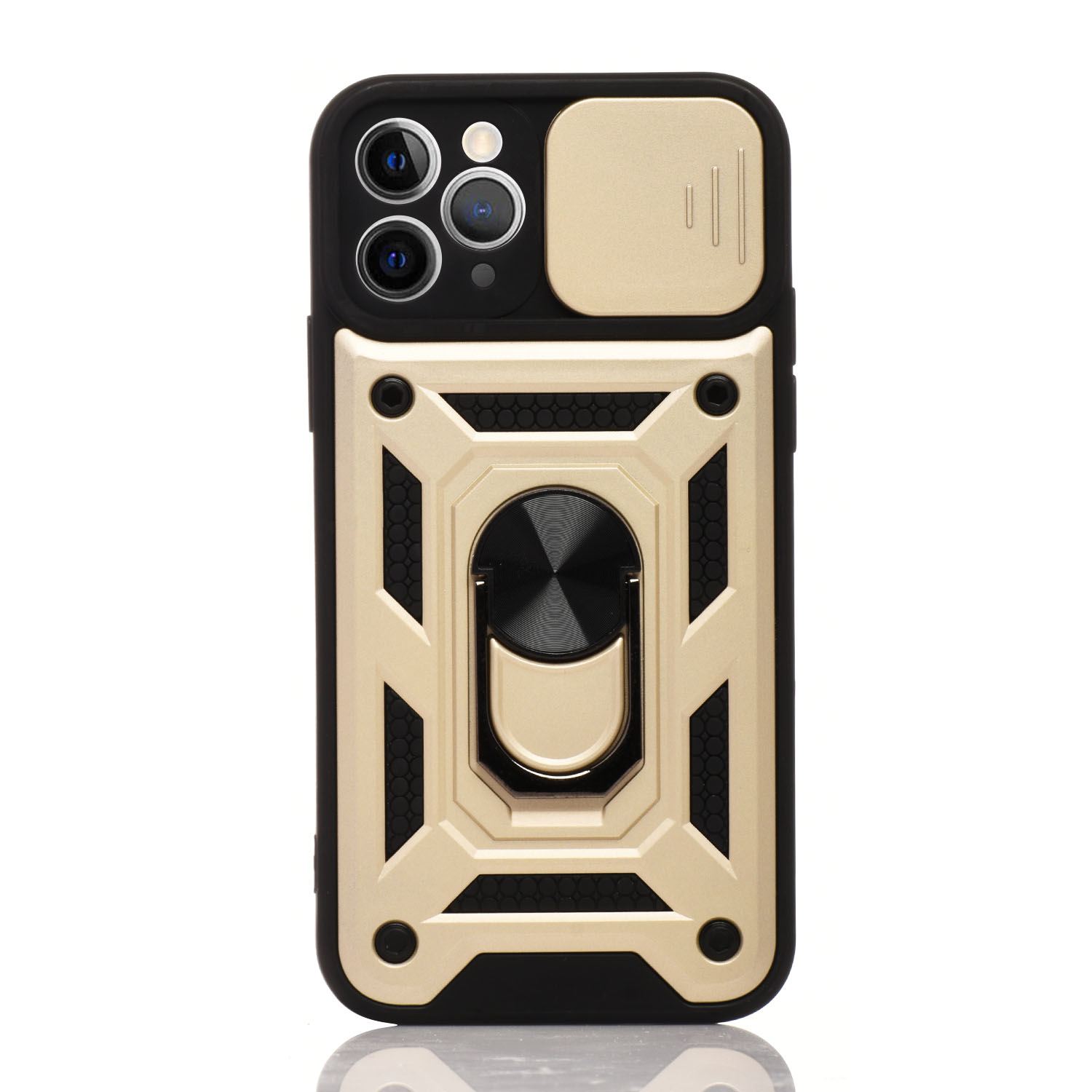 Maskica za iPhone 11 Pro "Camera Shield Case" - Metalik zlatna Maskica za iPhone 11 Pro "Camera Shield Case" - Metalik zlatna