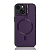 Maskica za iPhone 14 "Magnet Lens Holder Case" - Ljubičasta