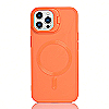 Maskica za iPhone 14 Pro Max "Magnet Lens Holder Case" - Narančasta
