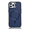 Maskica za iPhone 14 Pro "Magnet Lens Holder Case" - Plava