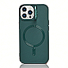 Maskica za iPhone 14 Pro "Magnet Lens Holder Case" - Zelena