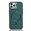 Maskica za iPhone 14 Pro "Magnet Lens Holder Case" - Zelena