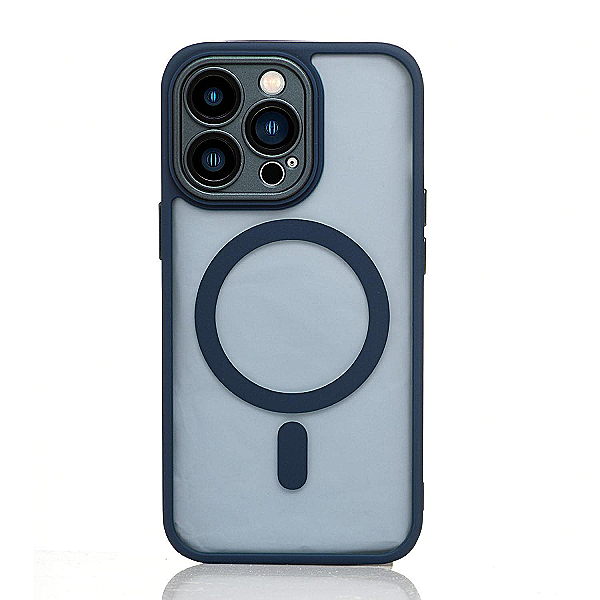 Maskica za iPhone 13 Pro "Premium Magnet Case" - Tamno plava #2