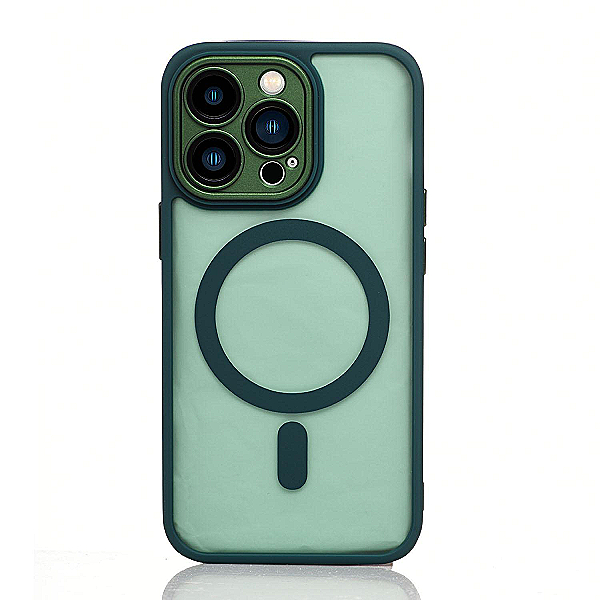 Maskica za iPhone 13 Pro "Premium Magnet Case" - Smaragdno zelena #2