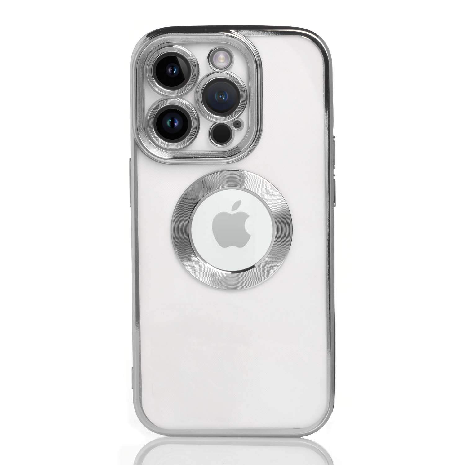 Maskica za iPhone 11 Pro "Elegant Transparent Case" - Srebrna