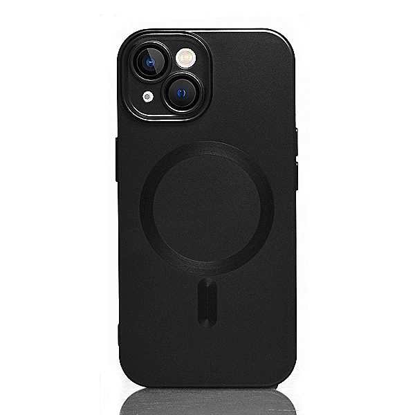 Maskica za iPhone 12 mini "Metalic Magnet Case" - Crna