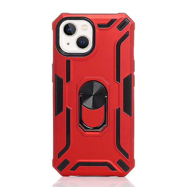 Maskica za iPhone 15 Plus "Men Of Steel" - Metalik crvena #2