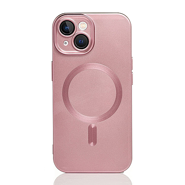 Maskica za iPhone 16 Pro "Metalic Magnet Case" - Roza