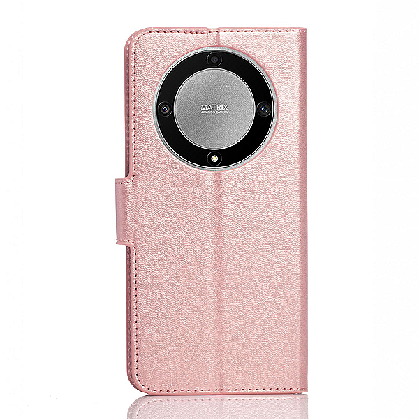 Torbica za Honor Magic6 Lite "Two Faced Ordinary" - Metalik roza