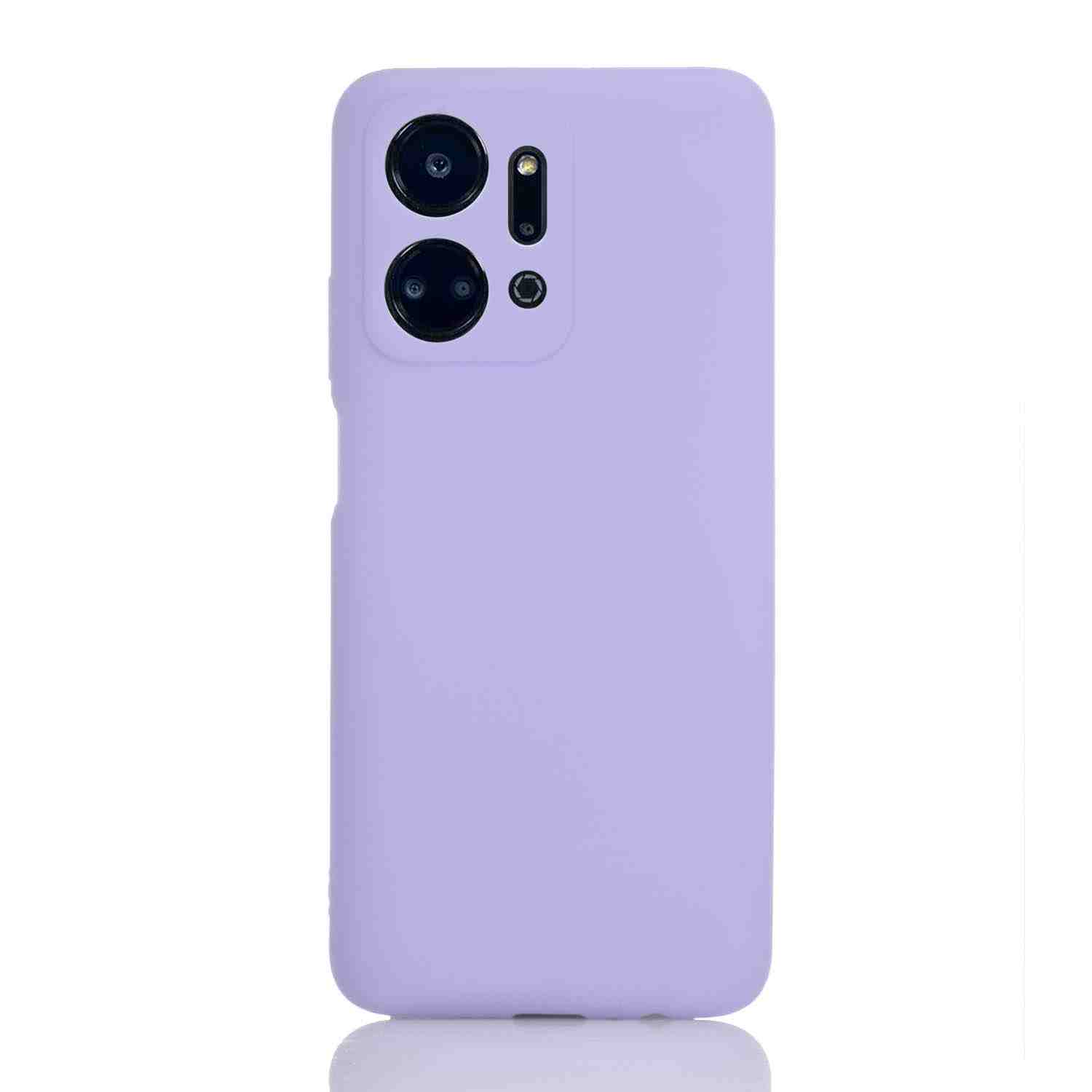 Maskica za Honor X7a "Back To Basics" - Svijetlo ljubičasta