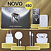 6u1 Paket za Samsung Galaxy S25+ - bežično punjenje