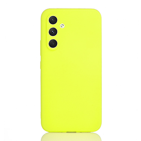 Maskica za Samsung Galaxy A25 / A24 4G  "Back To Basics" - Fluorescentno žuta
