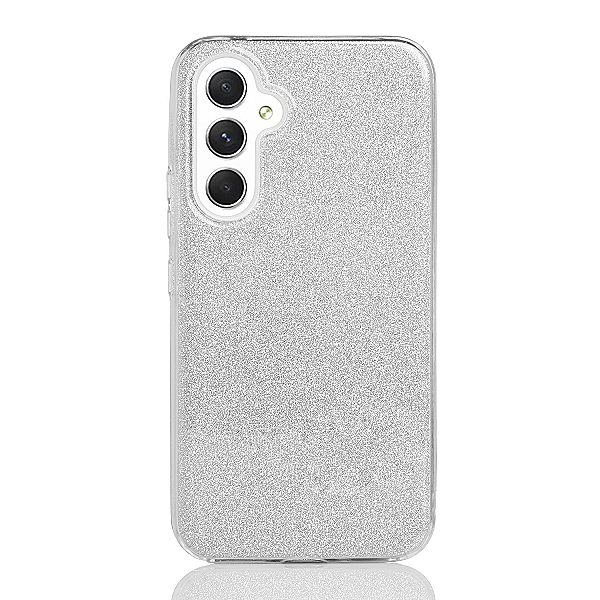 Maskica za Samsung Galaxy A25 / A24 4G  "Diamonds are forever" - Srebrna