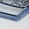 Maskica za Samsung Galaxy S24 Ultra "Diamond Magnet Case" - Plava