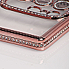 Maskica za Samsung Galaxy S24 Ultra "Diamond Magnet Case" - Roza