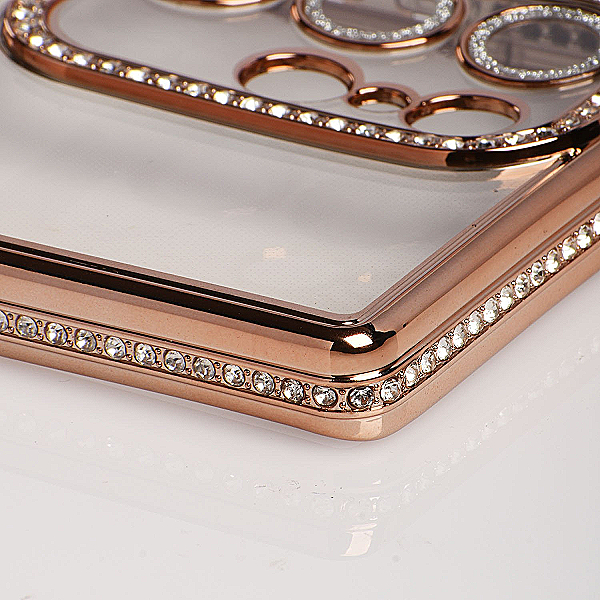 Maskica za Samsung Galaxy S24 Ultra "Diamond Magnet Case" - Zlatna