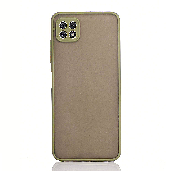 Maskica za Samsung Galaxy A22 5G "Pop Of Color" - Maslinasto zelena