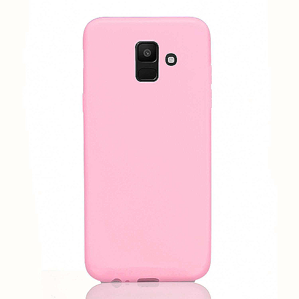 Maskica za Samsung Galaxy A6 "One Color Rhapsody" - Pastelno roza